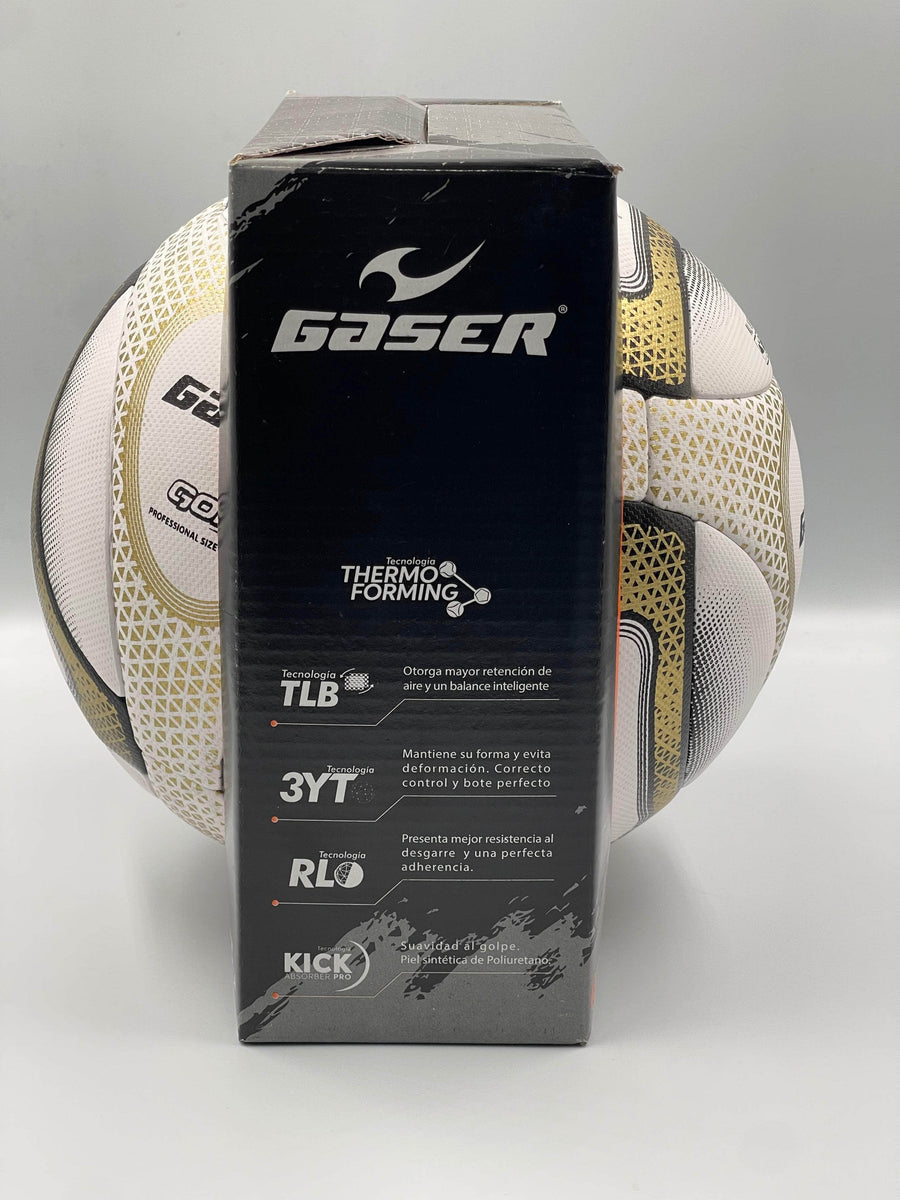 Balon Gaser Gold #5 Profesional – SoccerSportMx | Tienda Deportiva