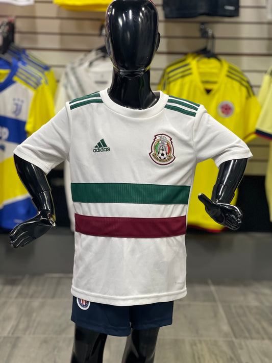 Jersey Mexico Adidas Visitante 2018 Kids