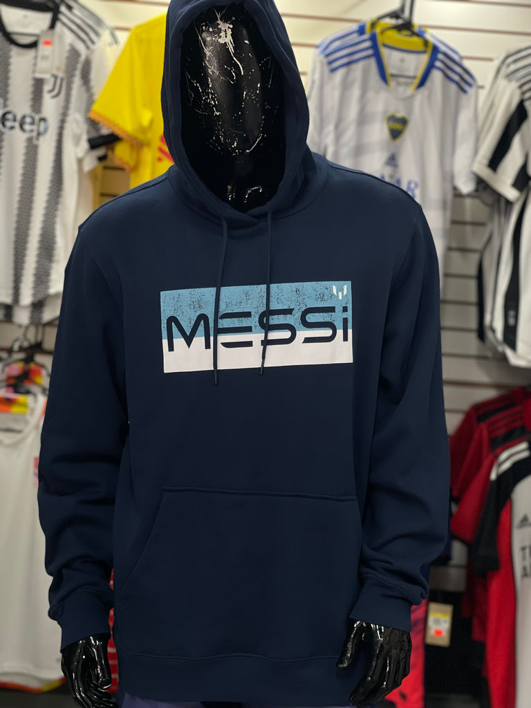 Hoddie Messi color azul