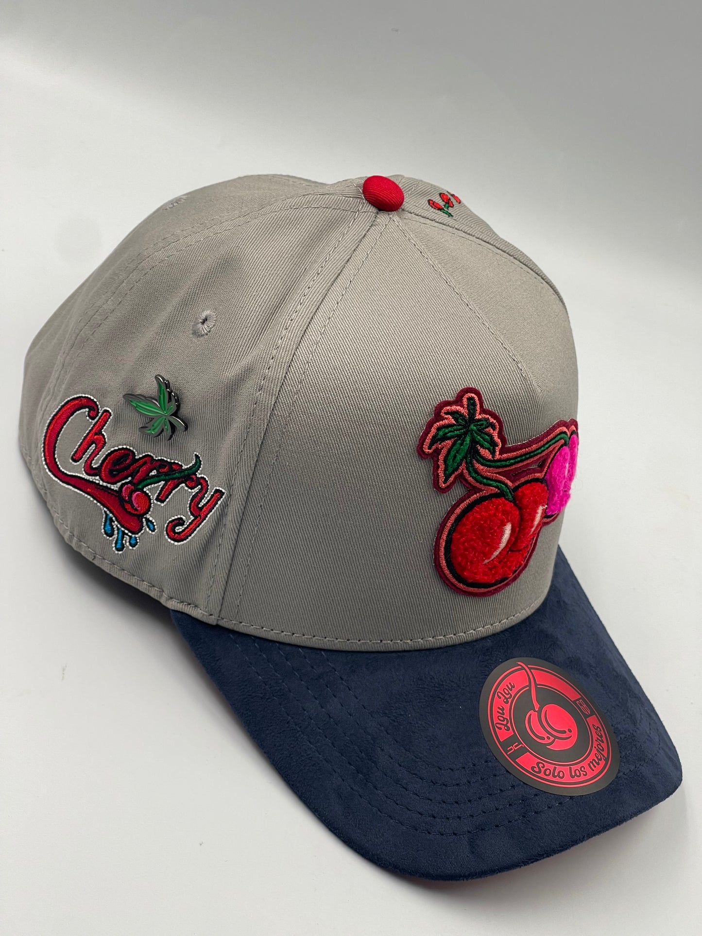 Gorra Lou Lou Cherry Gray