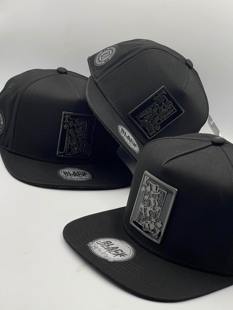 Gorra JC Hats King Card Black On Black