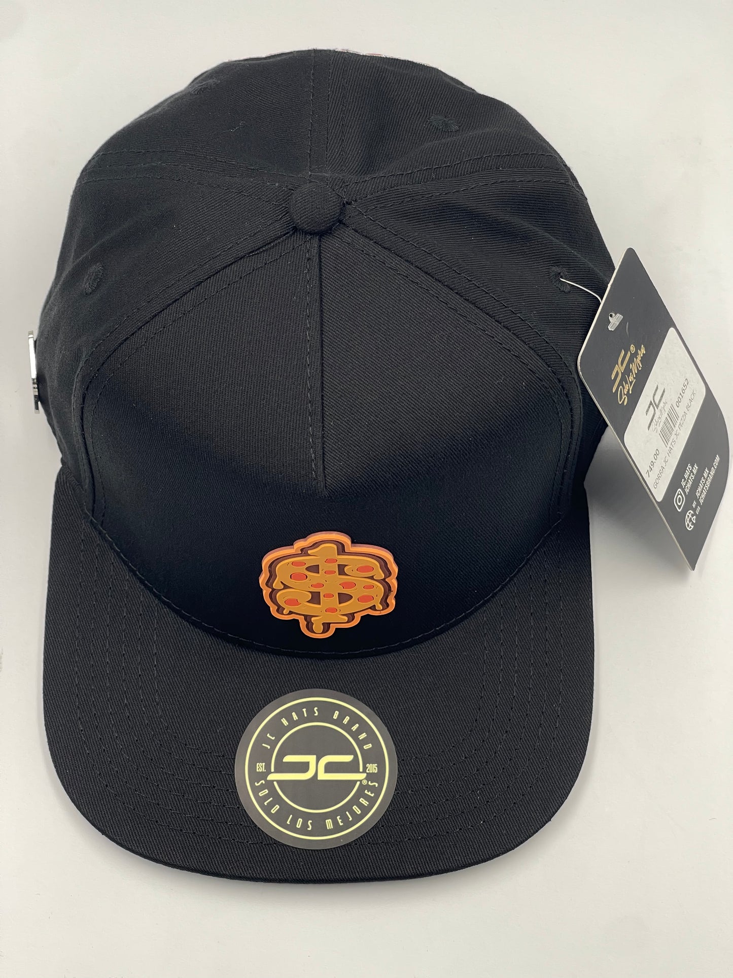 Gorra JC Hats Pizza Black