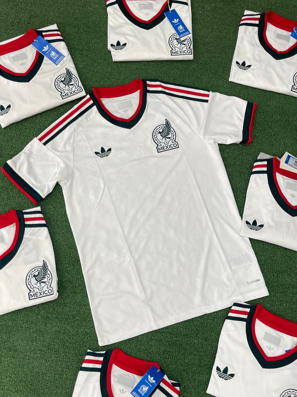 Jersey Mexcio Visitante 2026 Blanca