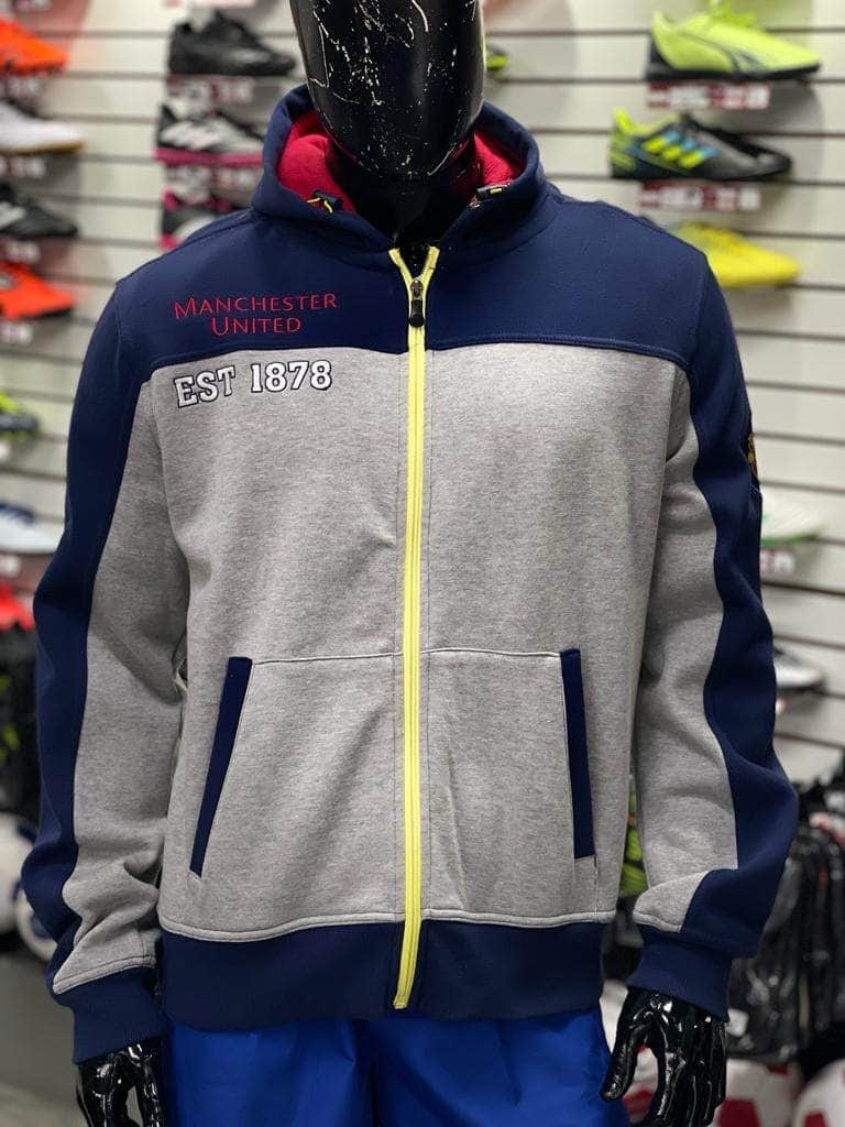 GENERICA Acceso Sudadera Manchester United Gris/Azul Sudadera Manchester United