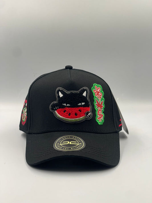 Gorra JC Hats Watermelon Cat Black