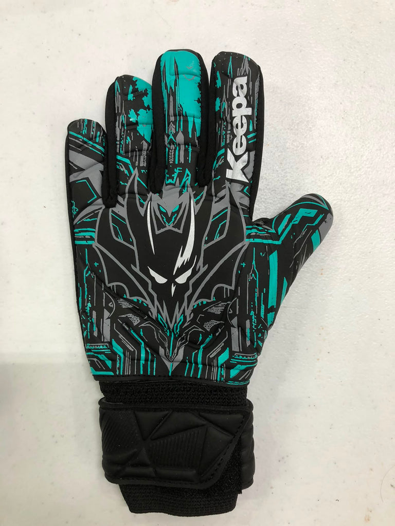 Guantes Keepa Semiprofesional MUERCIELAGO Negro/AQUA