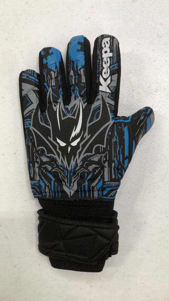 Guantes Keepa Semiprofesional MUERCIELAGO Negro/AZUL