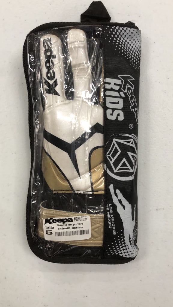 Guantes Keepa Orion Semiprofesional PERLA/ORO
