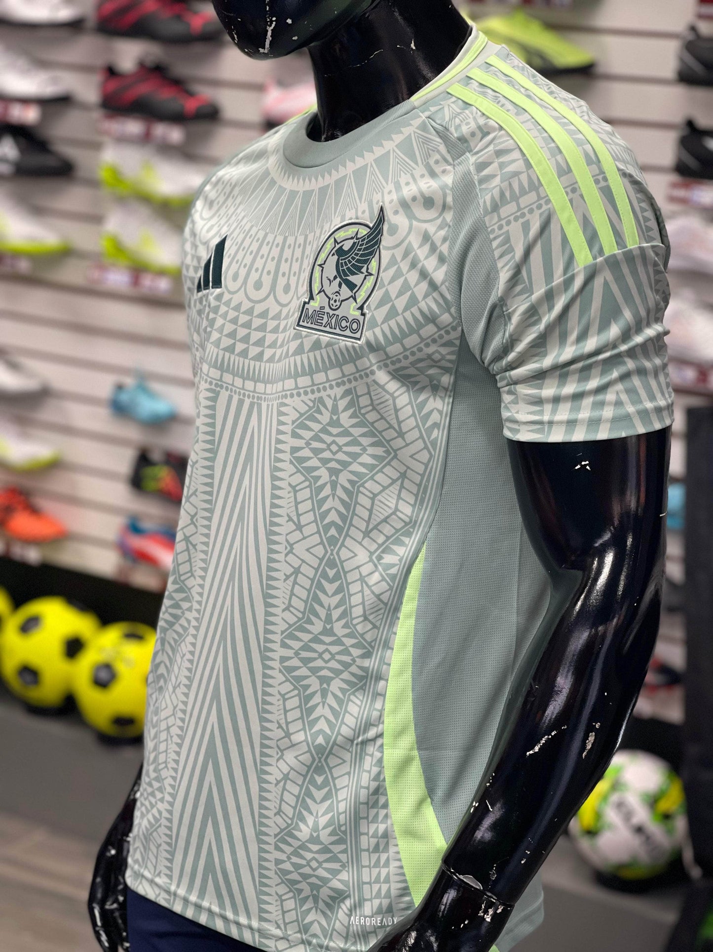 Adidas Jersey Jersey Seleccion Mexicana Visita 2024