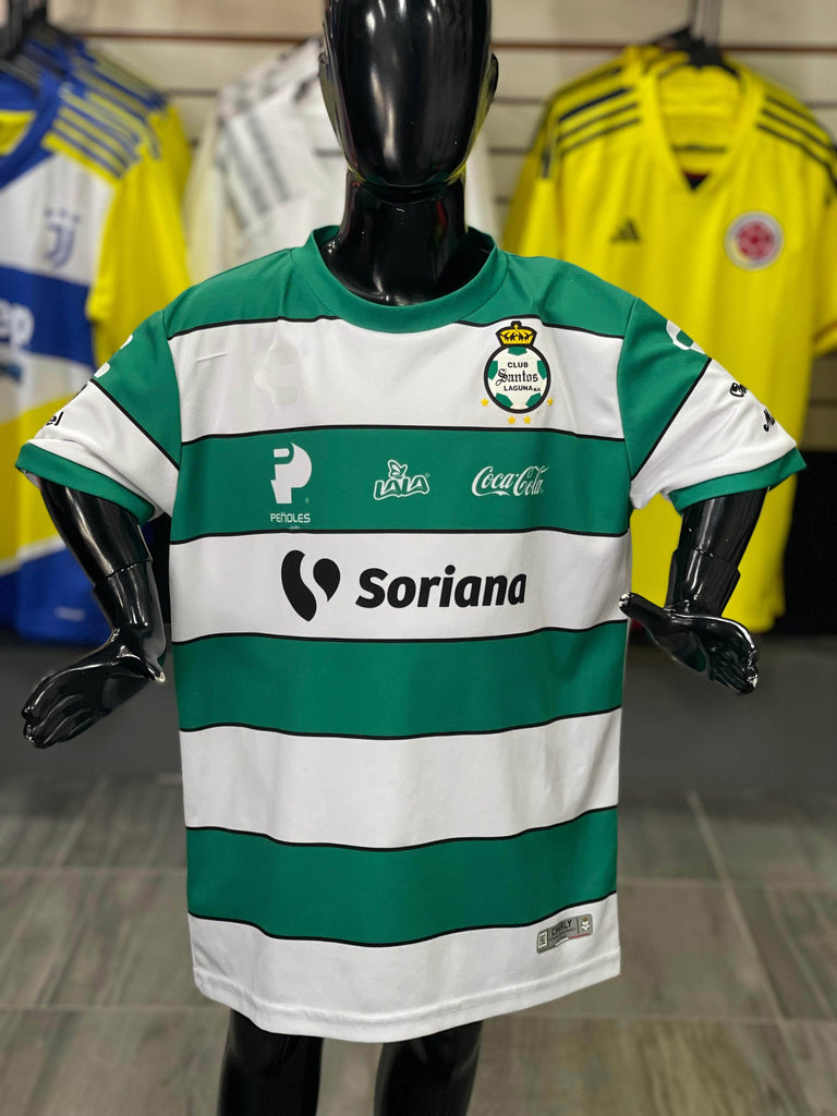 Charly Jersey L Infantil Jersey Santos Laguna Local Kids 19/20 Jersey Santos Laguna Local Kids 19/20 5018420 5018420