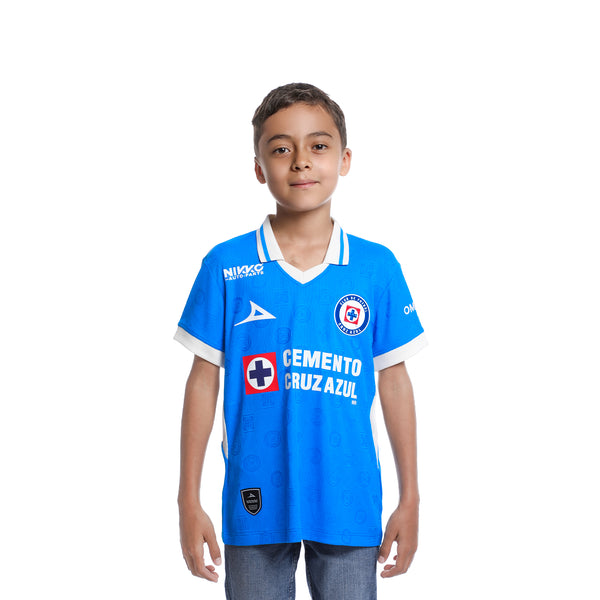 Jersey Cruz Azul Local 26/27 Infantil Pirma