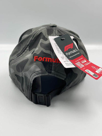 F1 Gorras Gorra F1 Camuflaje Negra con gris 8719203311104 701222545 001