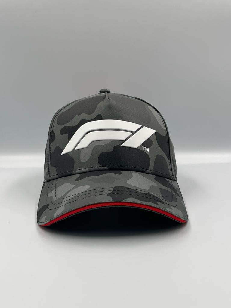 F1 Gorras Gorra F1 Camuflaje Negra con gris 8719203311104 701222545 001