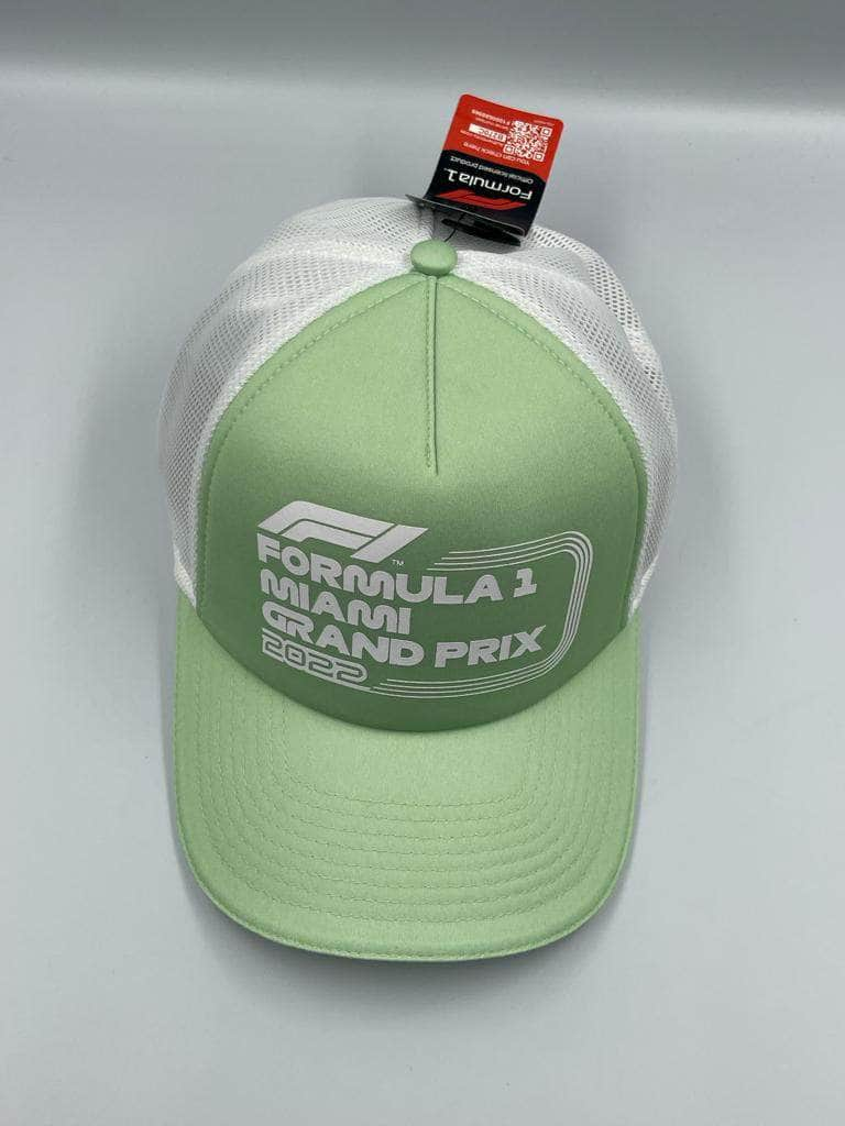 F1 Gorras Gorra F1 Trucker Miami Verde Pastel 8719203265827 701221793 001