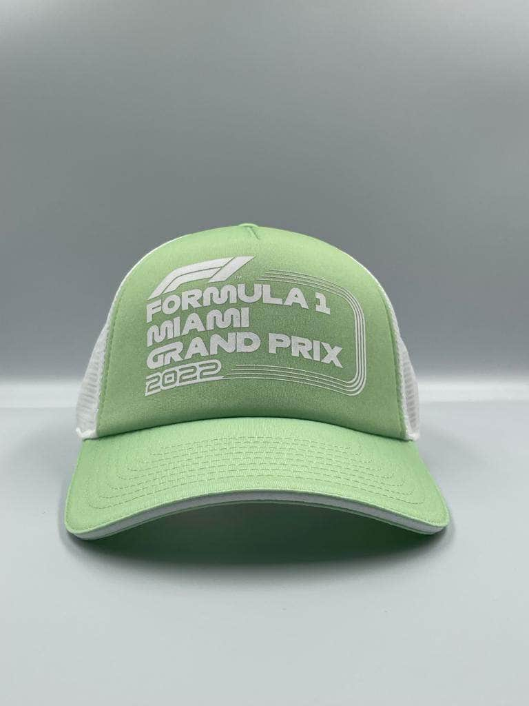 F1 Gorras Gorra F1 Trucker Miami Verde Pastel 8719203265827 701221793 001