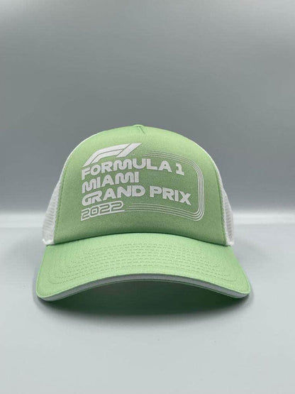 F1 Gorras Gorra F1 Trucker Miami Verde Pastel 8719203265827 701221793 001