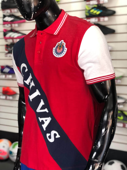 GENERICA Acceso S Playera Polo Chivas Roja Original Playera Polo Chivas Original 7510000000000 MCV3443