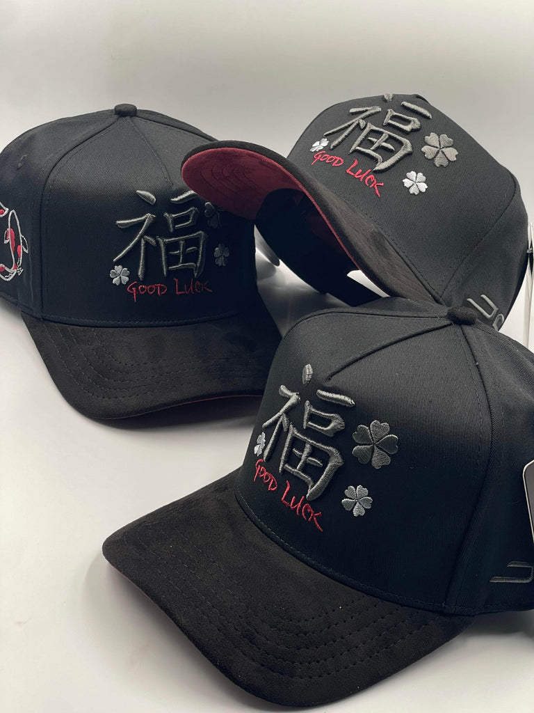 JC Hats Gorra Gorra Jc Hats Good Lucky XY Black/ Burgandy Gorra Jc Hats Good Lucky XY Black/ Burgandy 003573 003573