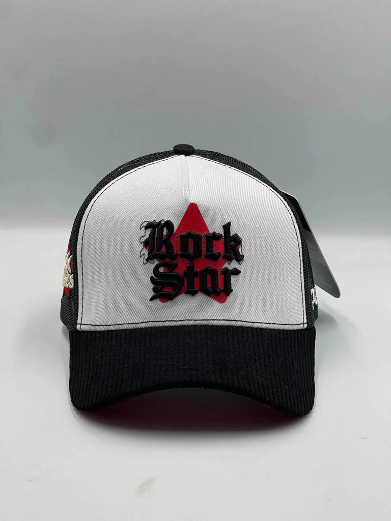 JC Hats Gorra Gorra JC Hats Rockstar Black On White Gorra JC Hats Rockstar Black On White