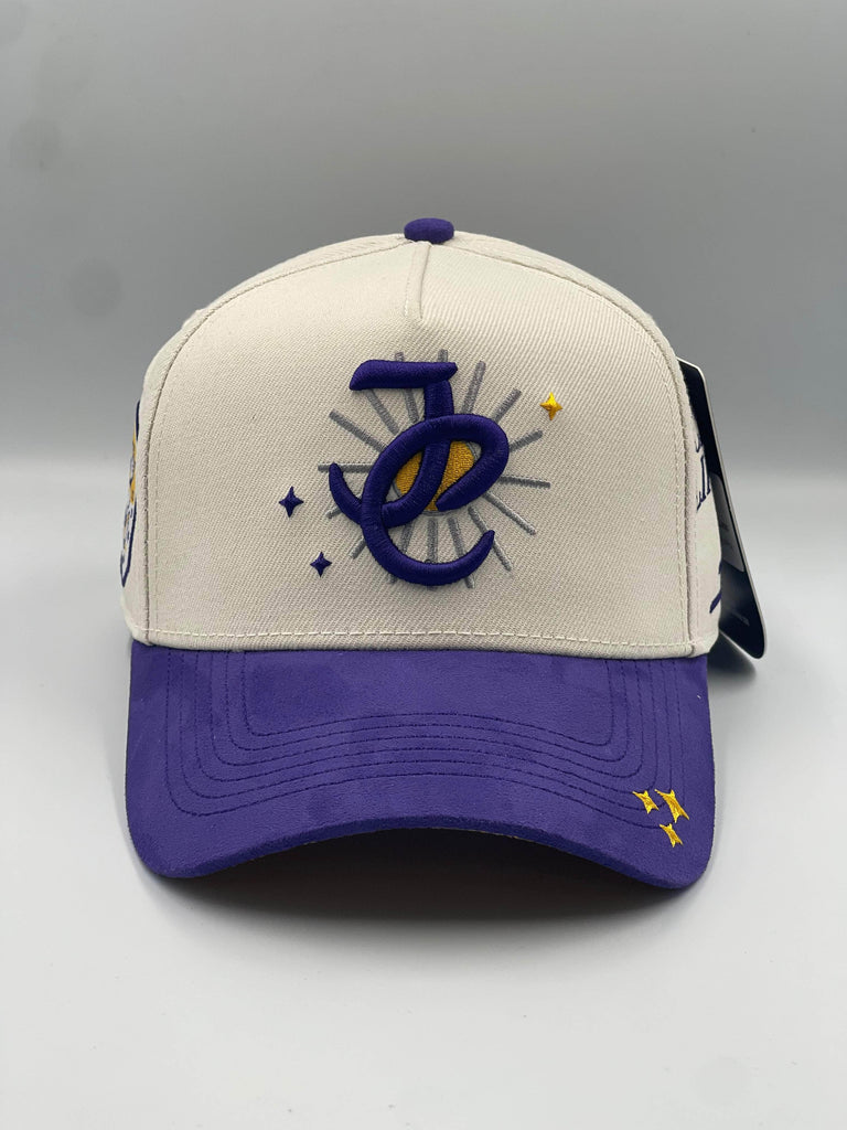 JC Hats Gorras Gorra JC Hats Sun Beige/ Purple Gorra JC Hats Sun Beige/ Purple 003400 3400