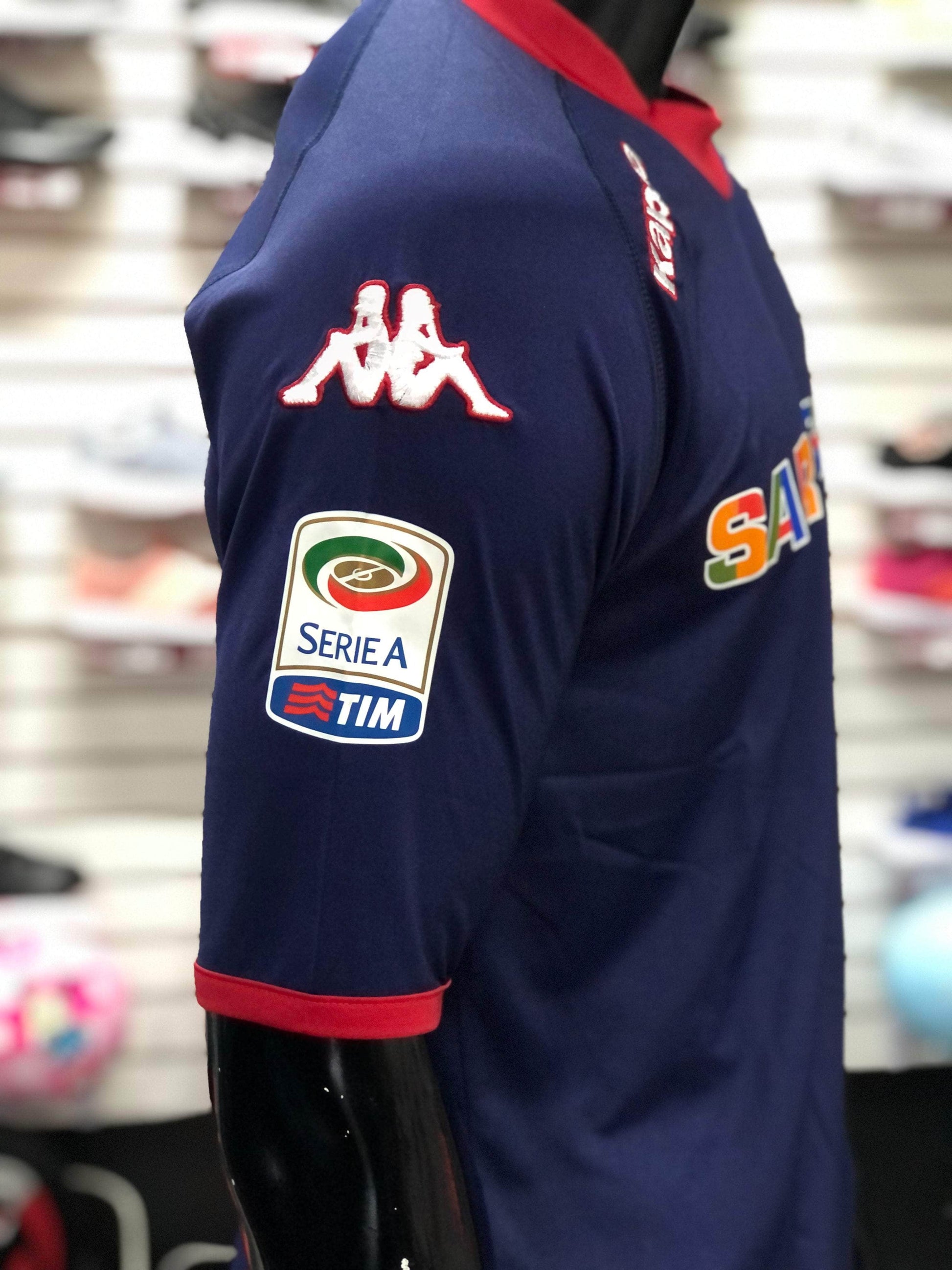 KAPPA Acceso Jersey CAGLIARI Kappa Retro Jersey CARAGLI Kappa Retro