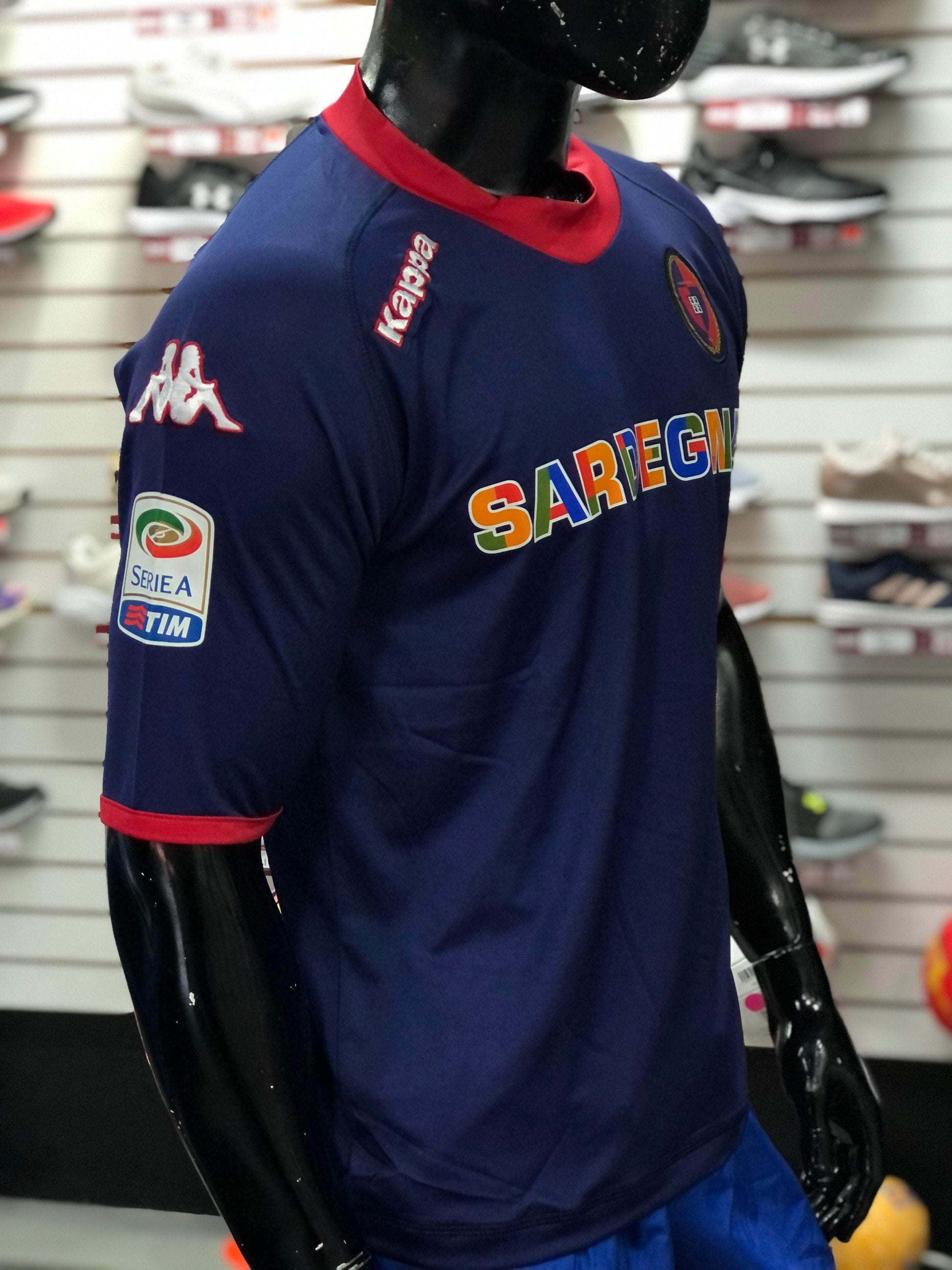 KAPPA Acceso Jersey CAGLIARI Kappa Retro Jersey CARAGLI Kappa Retro