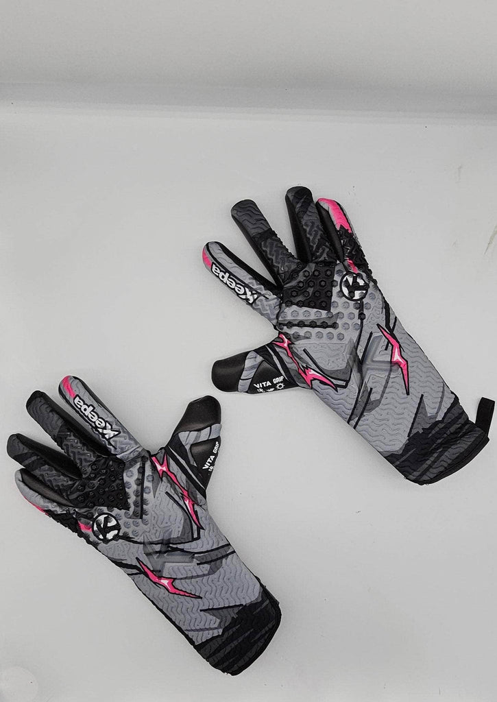 Keepa Guantes de portero 10 Guantes Keepa Hero Gris Guantes Keepa Hero Gris 10108