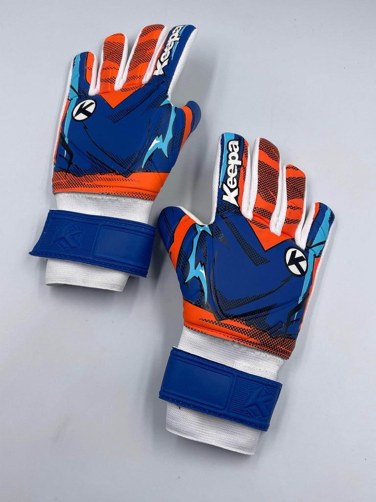 Keepa Guantes de portero 5 Guantes Keepa Semiprofesional Saiyajin azul Guantes Keepa Semiprofesional Saiyajin azul keepasaijayin keepasaijayin