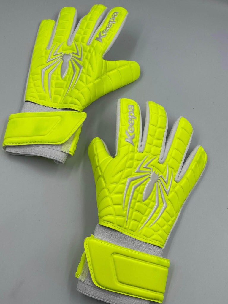 Keepa Guantes de portero 7 Guantes Keepa Semiprofesional Araknia neon Guantes Keepa Semiprofesional Araknia neon keepaneonaraknia keepaneonaraknia