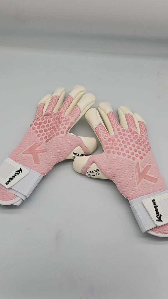Keepa Guantes de portero de fútbol 9 Guantes Keepa Delta Rosa Guantes Keepa Delta Rosa 10011