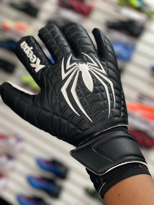 Keepa Guantes de portero Guantes de Portero Infantil Araknia Black/White Guantes de Portero Infantil Araknia Black/White