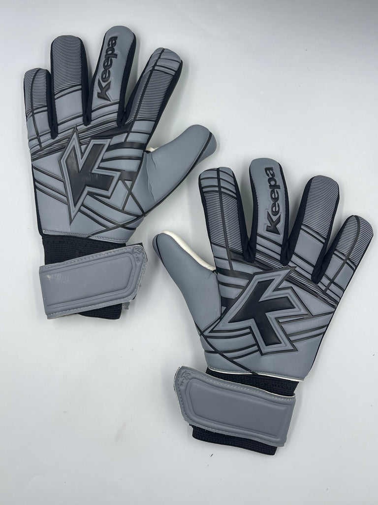 Keepa Guantes de portero Guantes Keepa Adulto Gris Semiprofesional Guantes Keepa Adulto Gris Semiprofesional