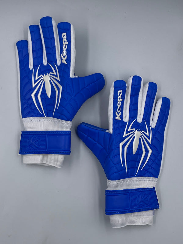 Keepa Guantes de portero Guantes Keepa Araknia Azules/Blanco Infantiles Guantes Keepa Araknia Azules/Blanco Infantiles