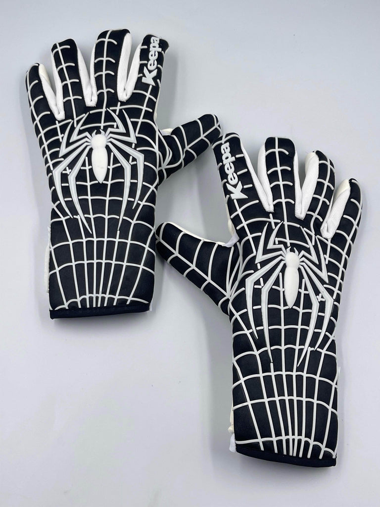 Keepa Guantes de portero Guantes Keepa Araknia Profesional infantil negro/blanco Guantes Keepa Araknia Profesional infantil negro/blanco