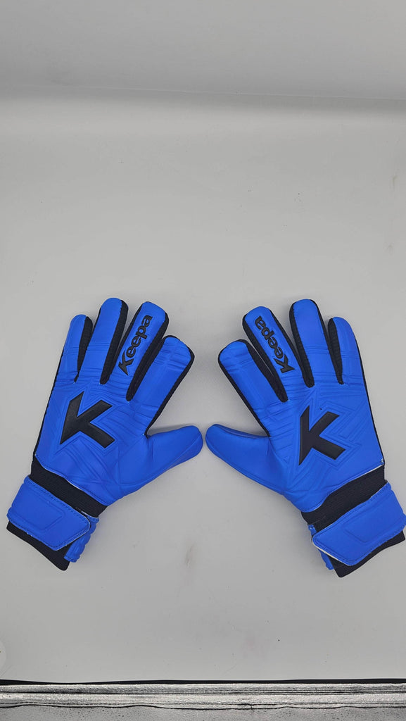 Keepa Guantes de portero Guantes Keepa Clasic Azul Semiprofesional Guantes Keepa Clasic Azul Semiprofesional