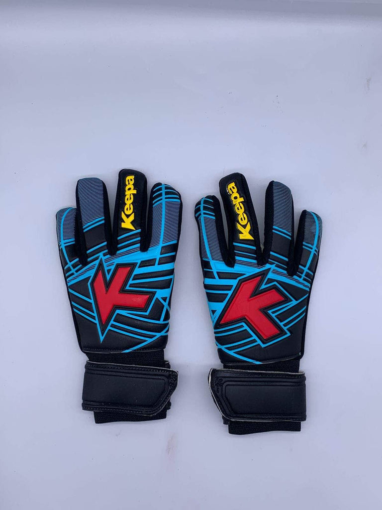 Keepa Guantes de portero Guantes Keepa Classic semiprofesional azul/rojo Guantes Keepa Classic semiprofesional azul/rojo