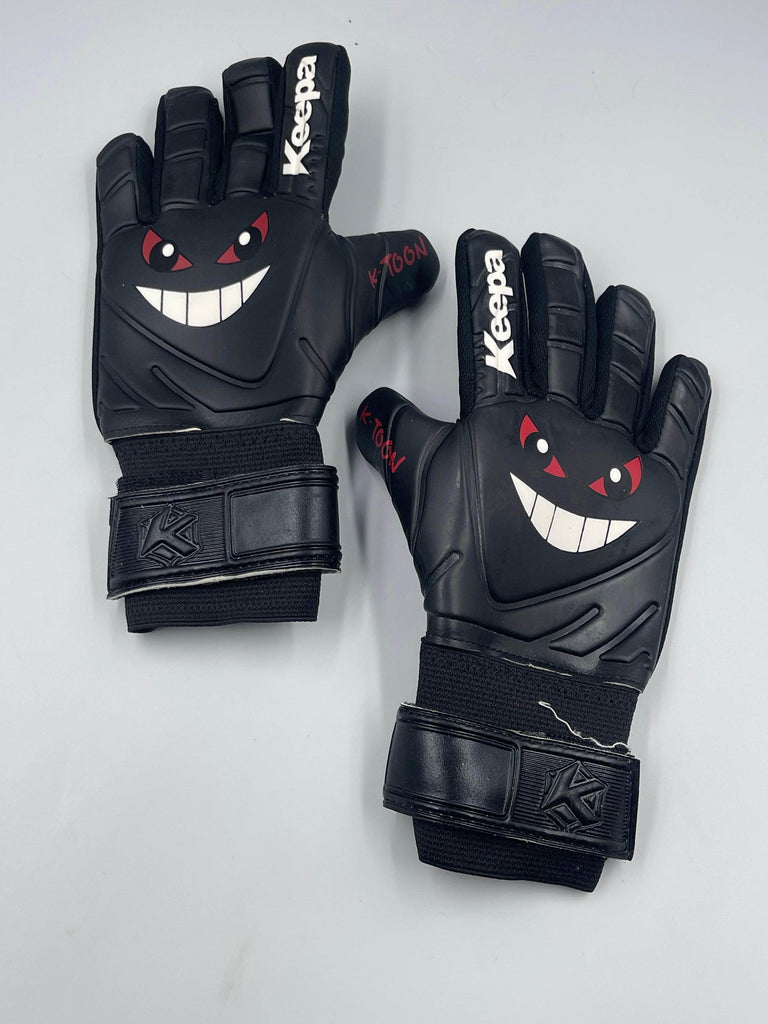 Keepa Guantes de portero Guantes Keepa K-Toon Negro infantil Guantes Keepa K-Toon Negro infantil