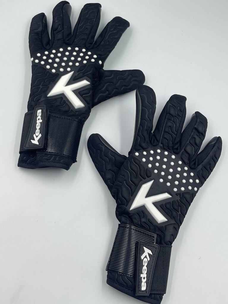 Keepa Guantes de portero Guantes Keepa Profesional Delta Infantil negro/blanco Guantes Keepa Profesional Delta Infantil negro/blanco
