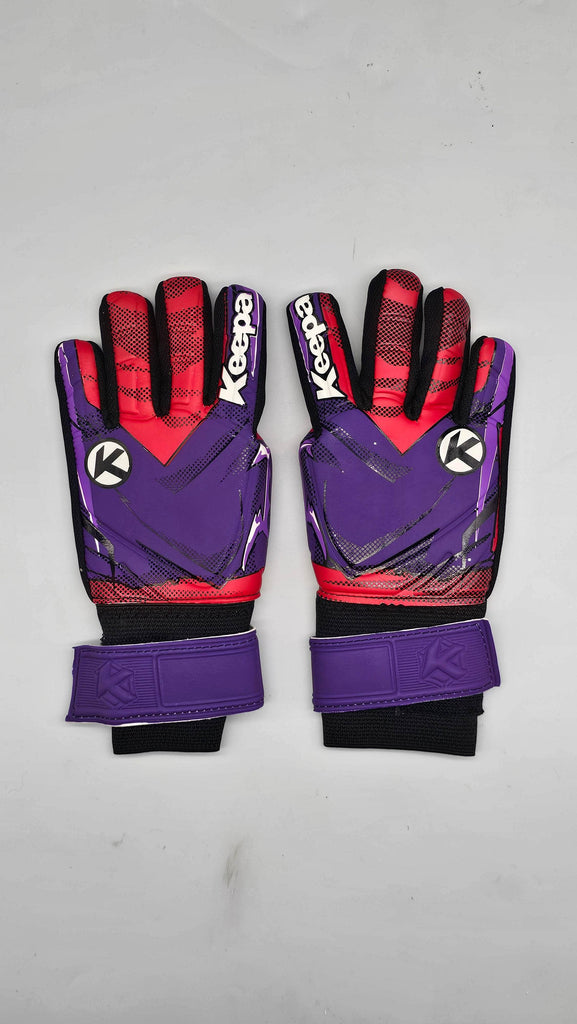 Keepa Guantes de portero Guantes Keepa Saijayin morado/rojo Guantes Keepa Saijayin morado/rojo