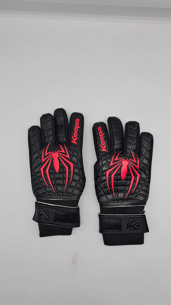 Keepa Guantes de portero Guantes Keepa Semiprofesional Araknia negro/rojo Guantes Keepa Semiprofesional Araknia negro/rojo
