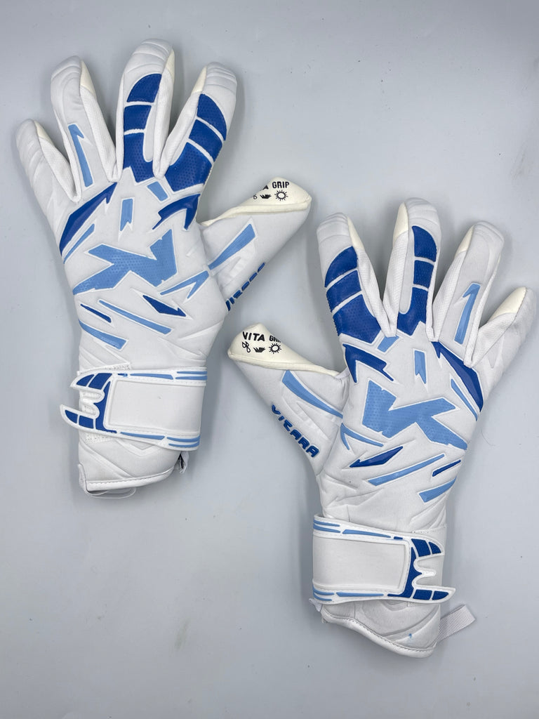 Keepa Guantes de portero Guantes Keepa Vitara Profesional Blancos Guantes Keepa Vitara Profesional Blancos