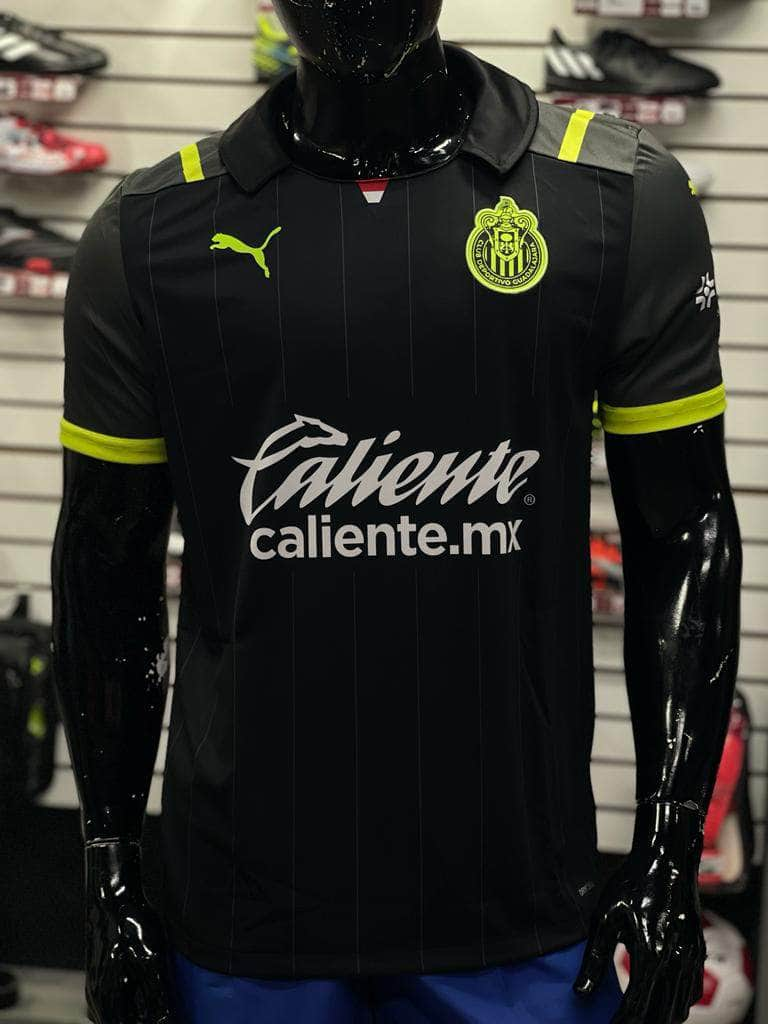 PUMA Acceso Jersey Chivas Negra Visita Puma 21/22 Jersey Chivas Visita Puma 21/22