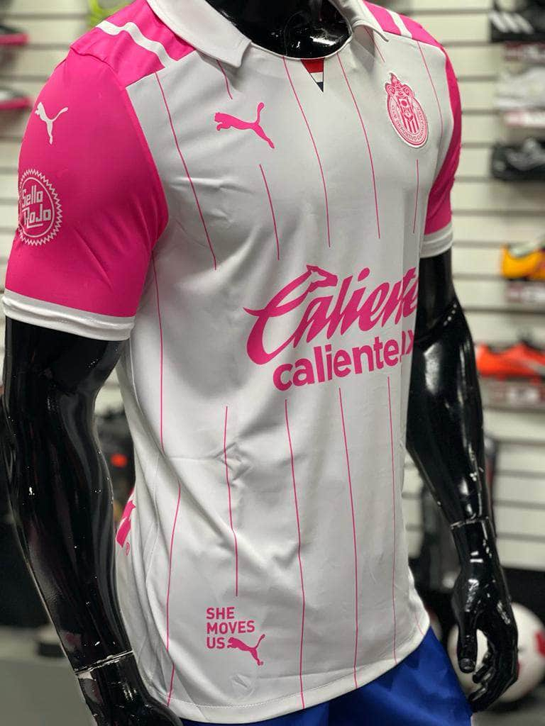 PUMA Acceso Jersey Chivas  Visitante Pink 21/22