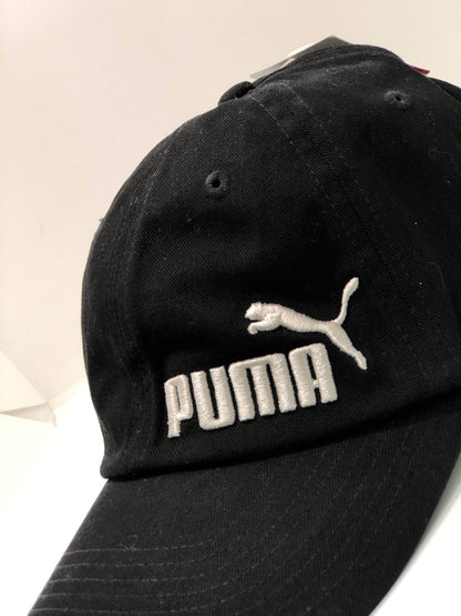 Puma Acceso Unitalla Gorra Puma Negra logo blanco 4.05E+12 826244 01