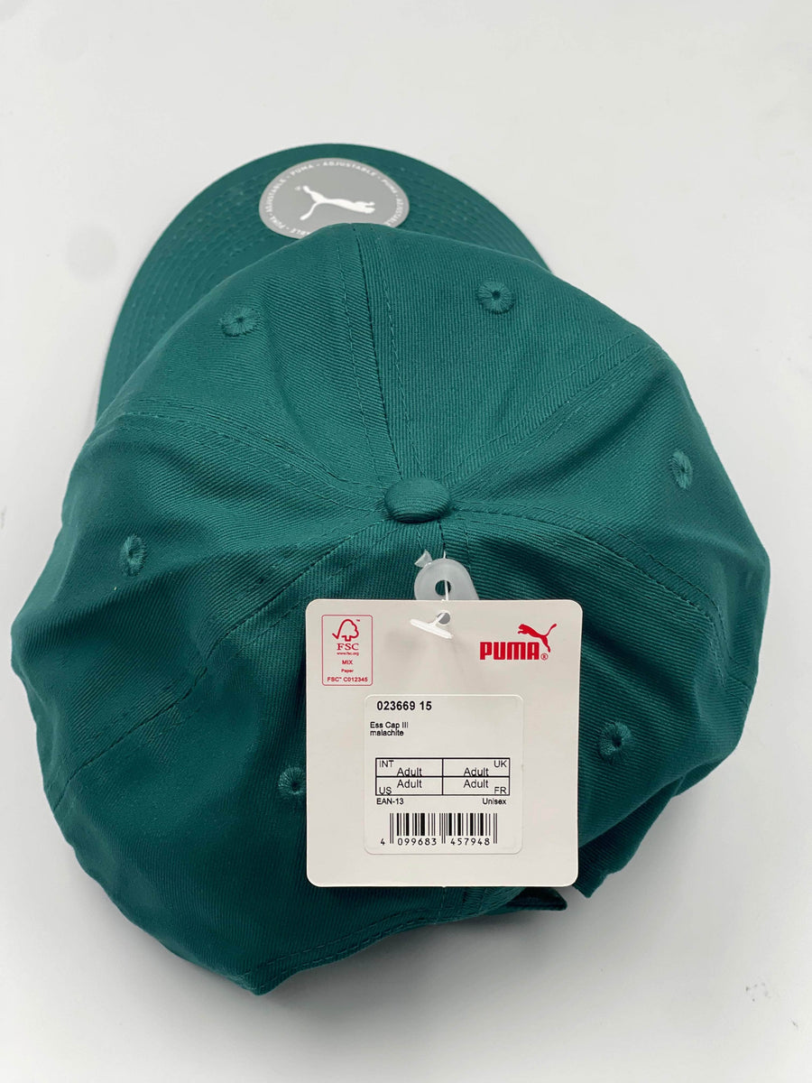 Gorra Puma Essentials Verde – Original Estilo Deportivo y Urbano ...