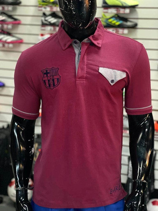 SoccerSportMx | Tienda Deportiva Acceso Playera Polo Barcelona Guinda