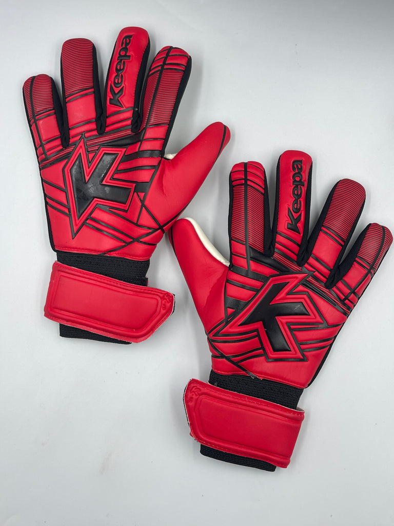 SoccerSportMx | Tienda Deportiva Guantes Keepa Rojo/Negro Semiprofesional Guantes Keepa Rojo/Negro Semiprofesional