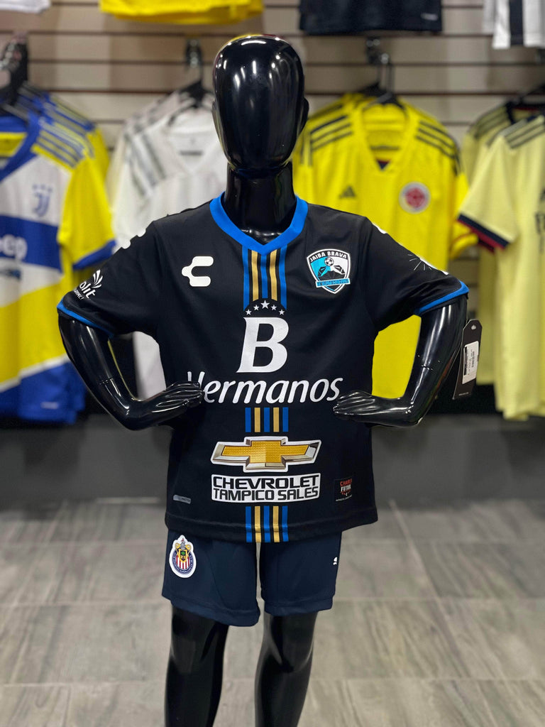 SoccerSportMx | Tienda Deportiva Jersey Jaiba Brava Tampico Madero Kids Visita Jersey Jaiba Brava Tampico Madero Kids Visita