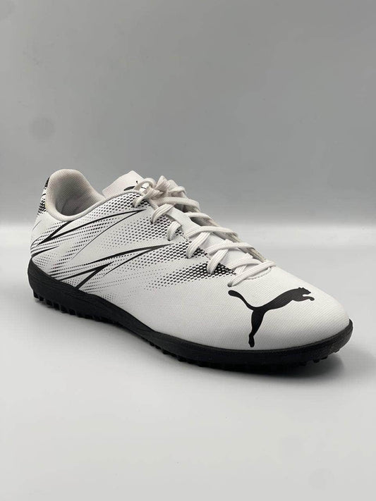 SoccerSportMx | Tienda Deportiva Tenis Soccer Tenis Turf Puma Attacanto TT blanco negro