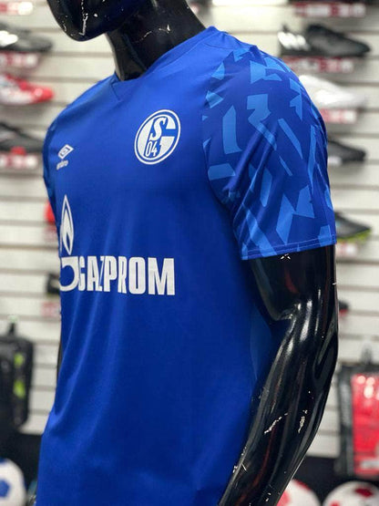 UMBRO Acceso Jersey Schalke 04 Local 19/20 Azul Jersey Schalke 04 Local 19/20